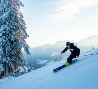 Skifahren im Skigebiet Imberg Oberstaufen